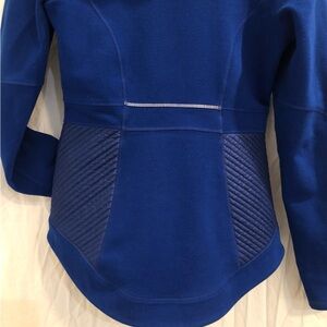 Athleta Verbier zip-up hooded fleece jacket